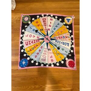 Kate Spade New York Spin the Wheel‎ Fortune Silk Scarf Lucky Dice Design